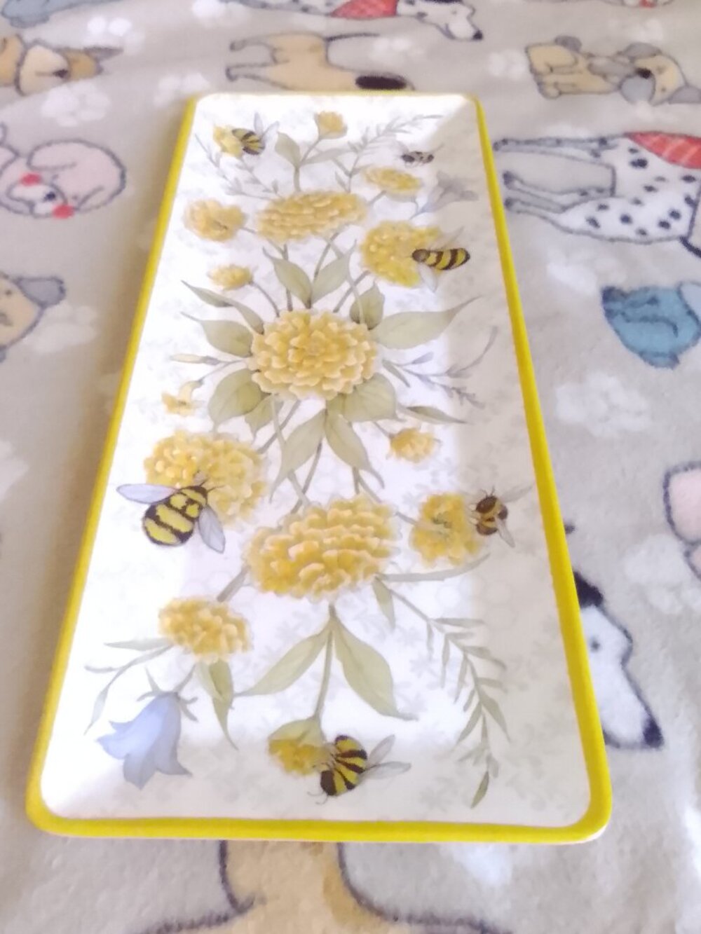 Certified International Bee Sweet  relish dish
